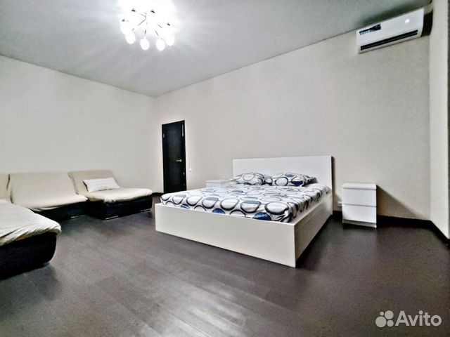 

1-к. квартира, 44 м², 2 кровати