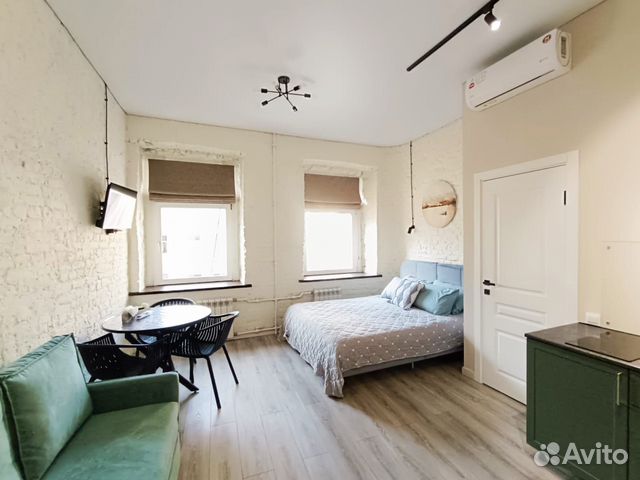 

Квартира-студия, 25 м², 2 кровати