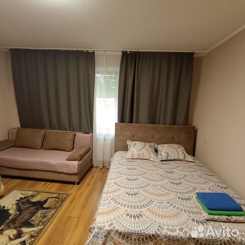

1-к. квартира, 30 м², 3 кровати
