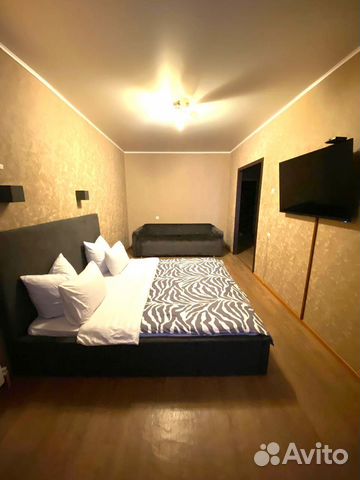 

1-к. квартира, 45 м², 2 кровати