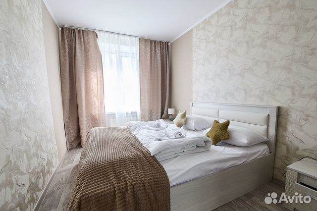 

1-к. квартира, 45 м², 2 кровати