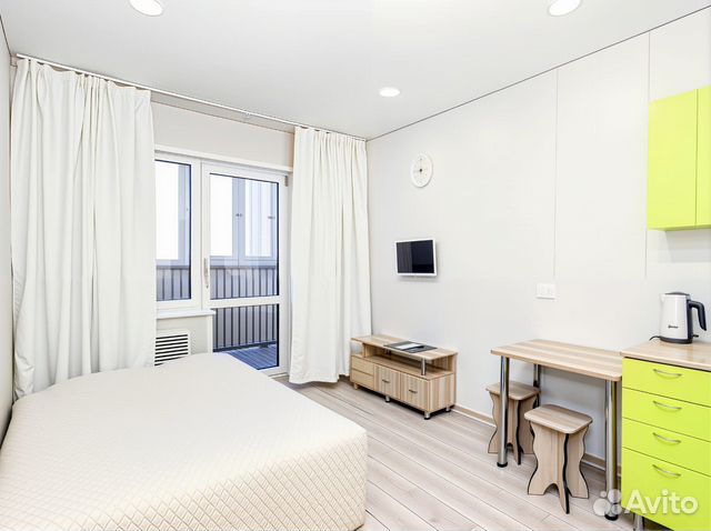 

Квартира-студия, 25 м², 1 кровать