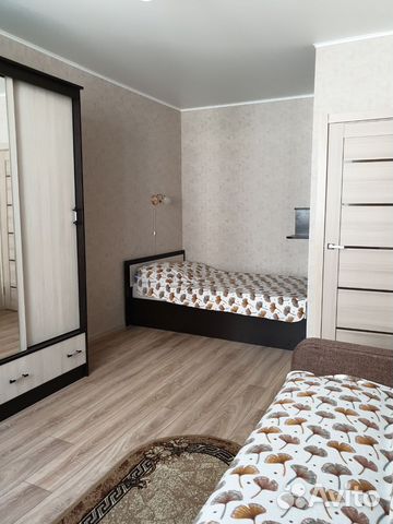 

1-к. квартира, 40 м², 2 кровати