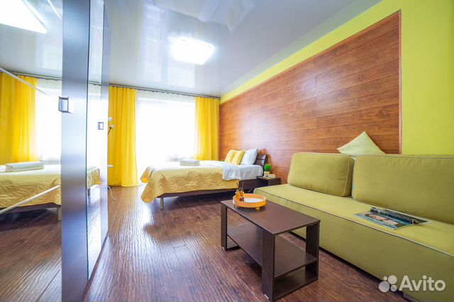 

1-к. квартира, 48 м², 3 кровати