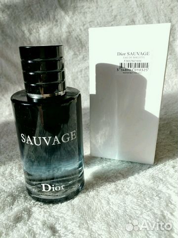 dior sauvage tester