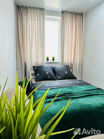 

1-к. квартира, 35 м², 2 кровати
