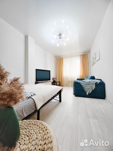 

1-к. квартира, 43 м², 2 кровати