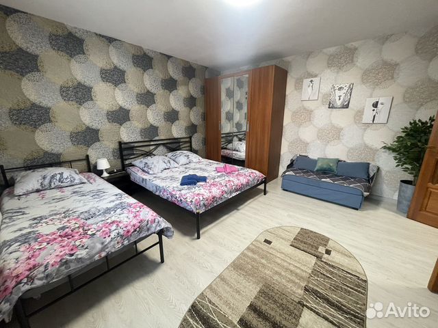 

1-к. квартира, 34,2 м², 2 кровати
