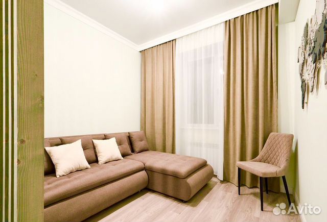 

1-к. квартира, 52 м², 3 кровати