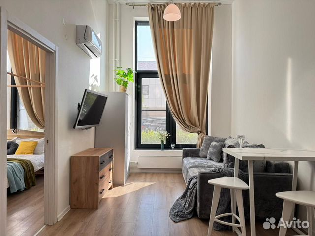 

1-к. квартира, 40 м², 2 кровати