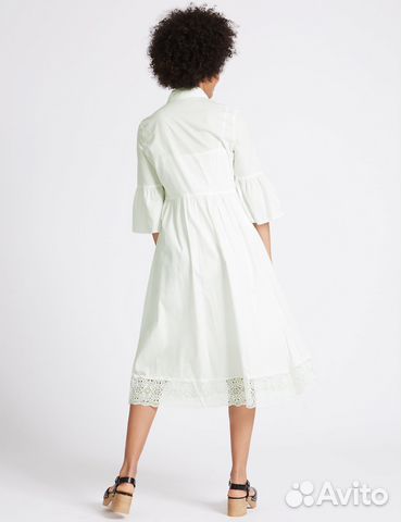 Новое платье хлопок Англия M&S р.46-48