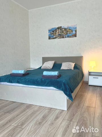 

1-к. квартира, 39 м², 2 кровати