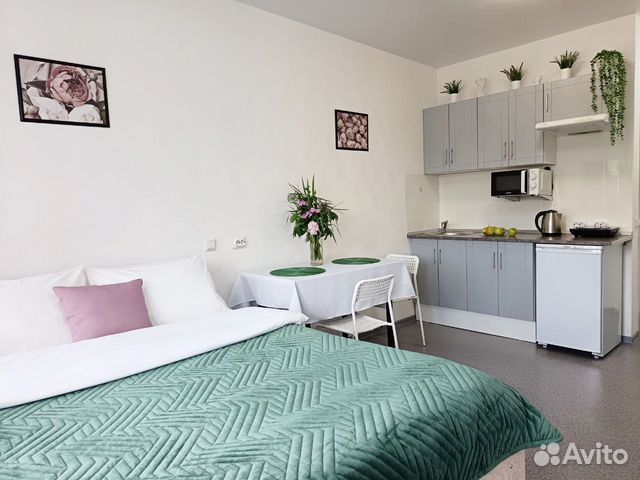 

Квартира-студия, 25 м², 1 кровать