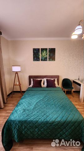 

Квартира-студия, 35 м², 1 кровать
