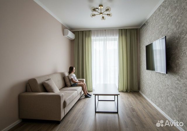 

1-к. квартира, 40 м², 2 кровати
