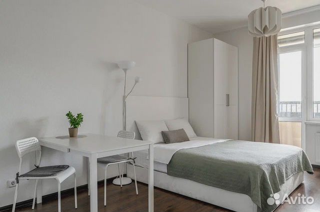 

Квартира-студия, 28 м², 3 кровати