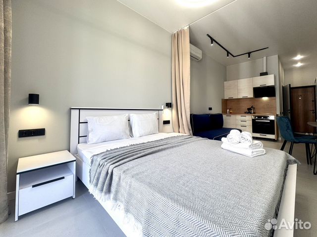 

Квартира-студия, 30 м², 2 кровати