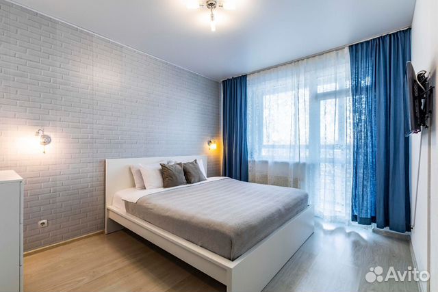 

1-к. квартира, 45 м², 2 кровати