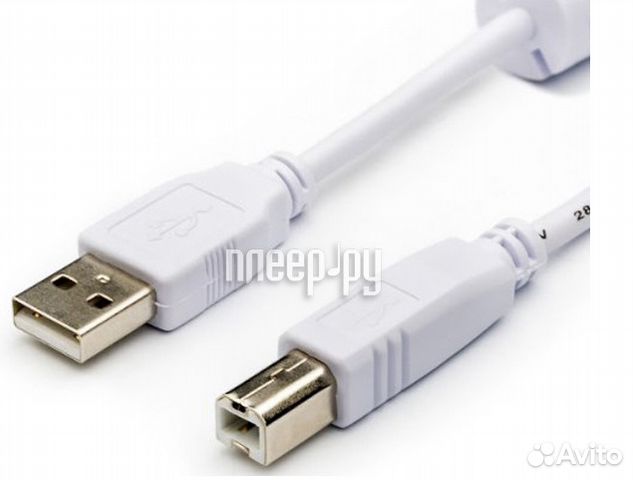 Кабель для принтера (кабель USB A - USB B) новый