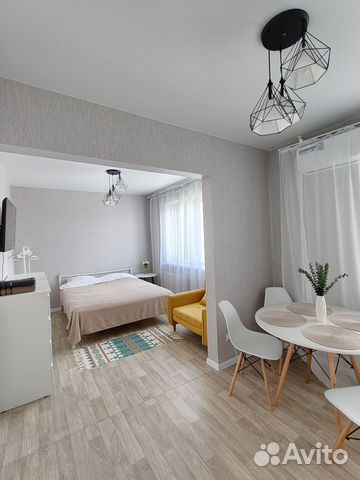 

Квартира-студия, 32 м², 2 кровати