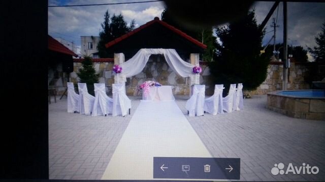 Аренда свадебной арки и атрибутики, услуги флорист