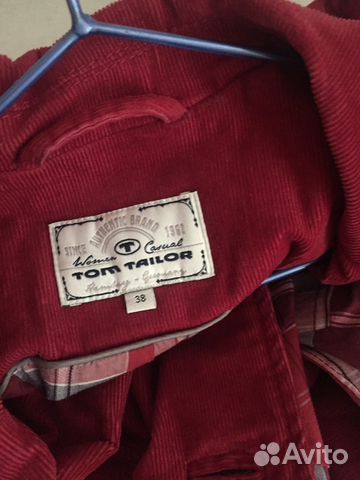 Пиджак Tom Tailor вельветовый Пиджак Tom Tailor вельветовый