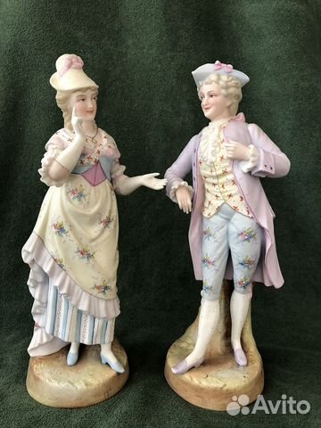 Парные статуэтки. Drezden Area Decorating Studio