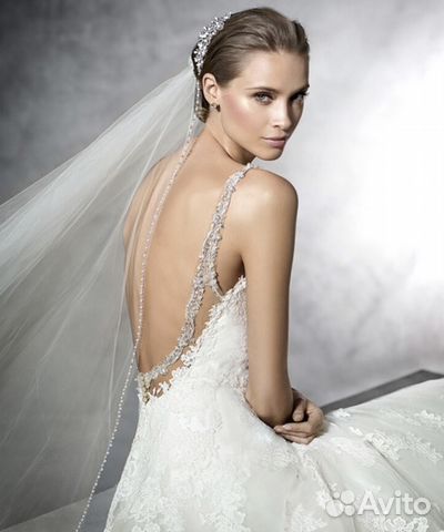 Свадебное Платье Pronovias Prala + фата pronovias Свадебное Платье Pronovias Prala + фата pronovias