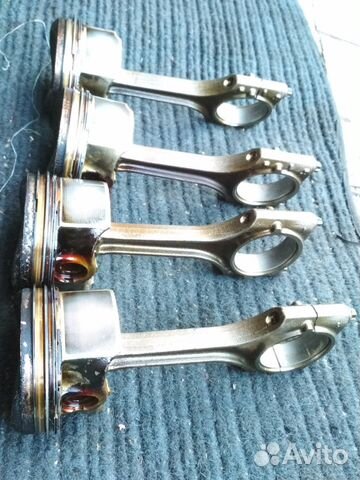 Поршни с шатунами BZB,cdab фольксваген ауди 1,8L