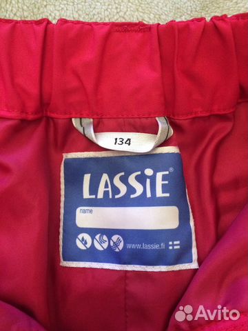 Штаны Lassie Финляндия для девочки, р. 134 Штаны Lassie Финляндия для девочки, р. 134
