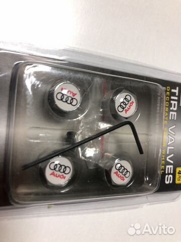 Audi колпачки на ниппель с секреткой Ауди