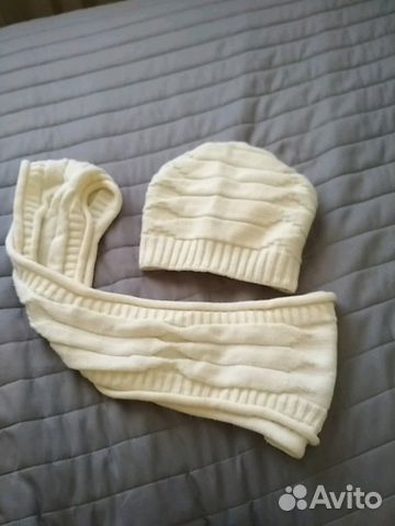 Комплект шапка с шарфом Комплект шапка с шарфом