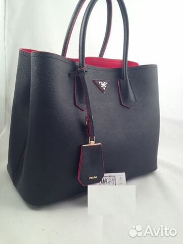 Женская кожаная сумка Prada арт.012-4