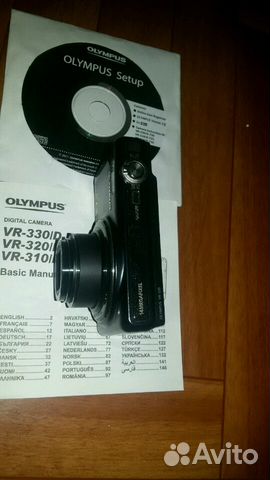 Фотоапарат цифровой olympus vr-320