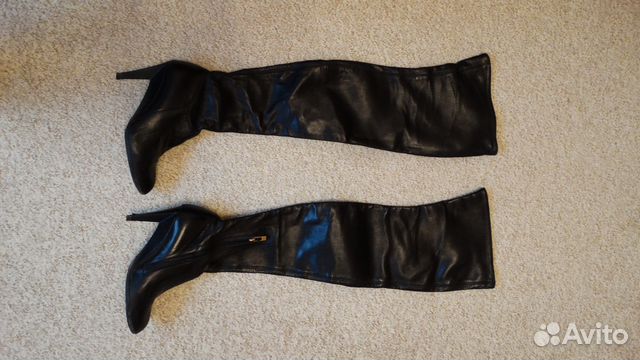 Ботфорты демисезон Ив сен лоран YSL