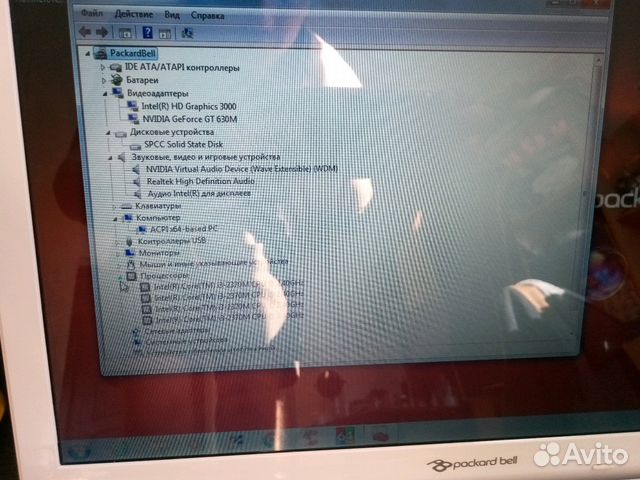PBell ts44- i3, gt540m- исправный, запчастями