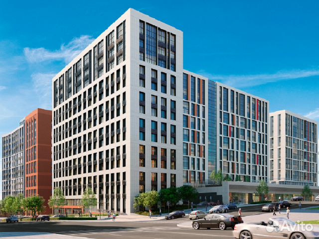 2-к квартира, 66 м², 13/19 эт.