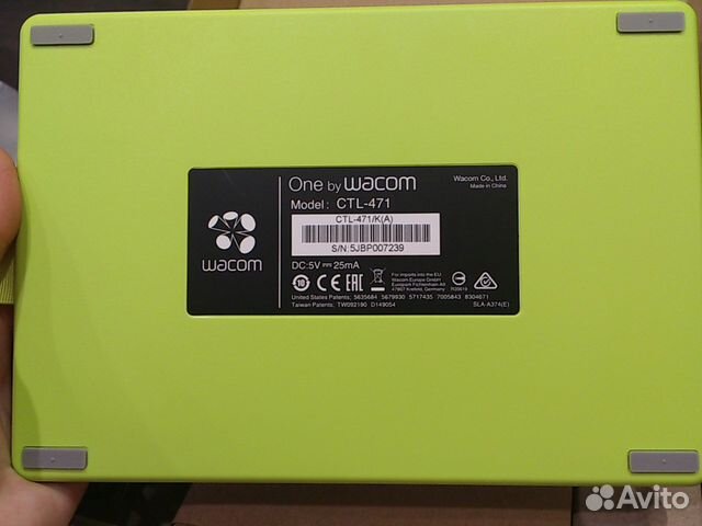 Графический планшет one by wacom ctl-471/k(a) Графический планшет one by wacom ctl-471/k(a)