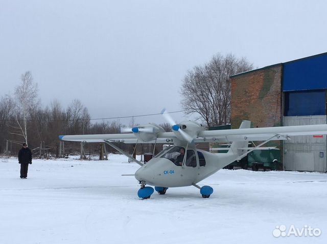 Новый четырехместный самолет «ск-04»