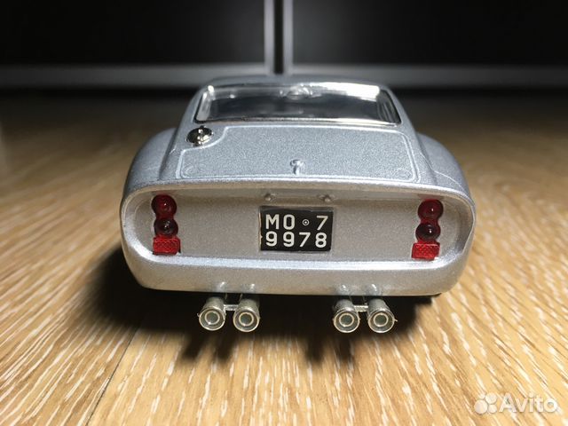 1/24 Ferrari 250 GTO Silver Bburago Made in Italy