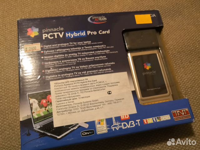 Tv Tuner Pinnacle Pctv Hybrid pro card-новый