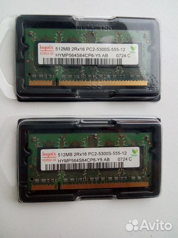 DDR2 so-dimm 2x512Mb память для ноутбука DDR2 so-dimm 2x512Mb память для ноутбука