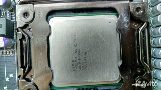 Процессоры intel xeon e5-1650v2, e5-2670, e5-2680