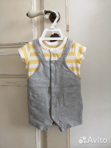 Песочники на 3-6 мес Mothercare / Uniqlo Песочники на 3-6 мес Mothercare / Uniqlo