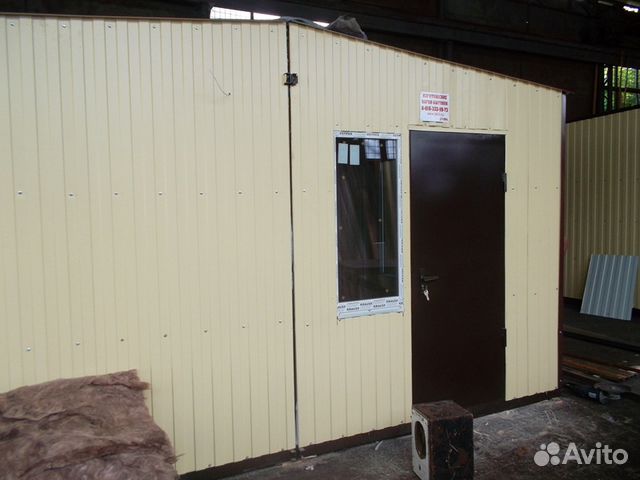 Бытовка Дачный домик 6х4,8 (вагонка А)