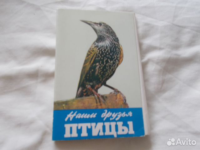 Птицы 1978 г. полный набор - 18 открыток Фауна