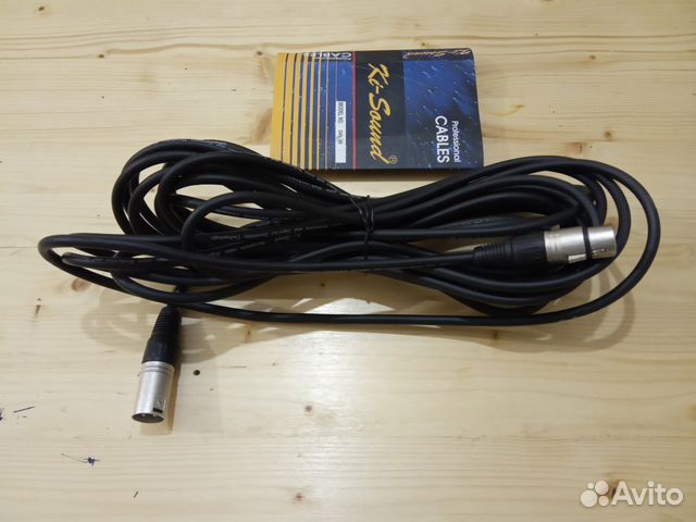 Микрофонный кабель KI-sound UNC30 xlr-xlr 9 m