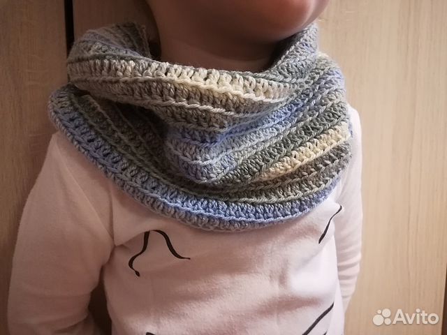 Вязаный снуд детский Вязаный снуд детский