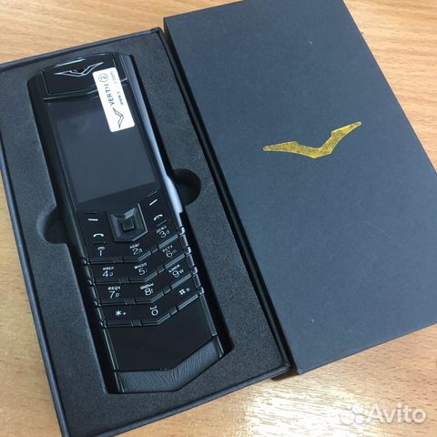 Vertu signature S Design 2 sim Pure Black