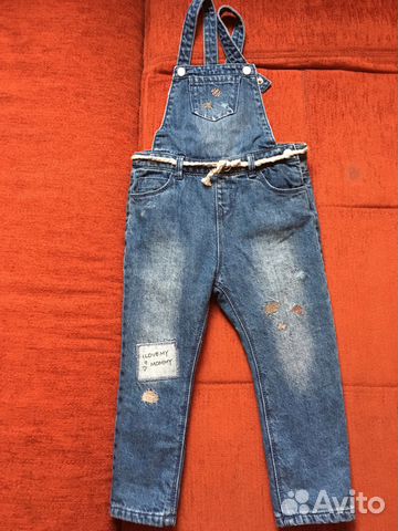 Джинсовый комбинезон Zara Джинсовый комбинезон Zara
